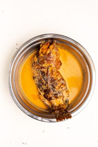 Stewed Smoked Tilapia/Muruka/Budee		