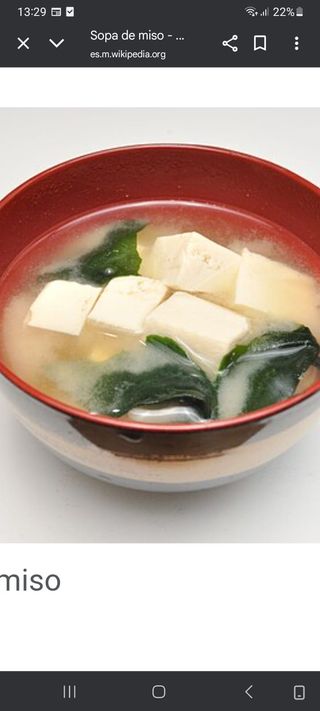 Sopa miso