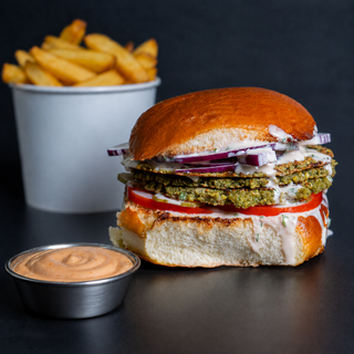 Meniu Falafel Smash Burger (v)