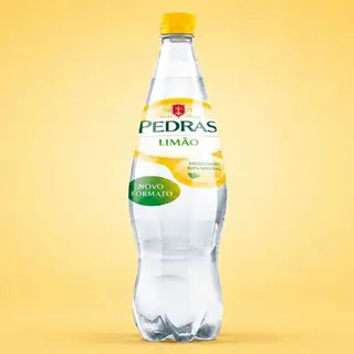 Água com gás Pedras Limão 
