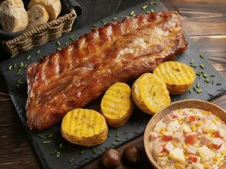 Menú Plus Costilla de Castañas