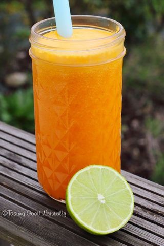 Jus de carotte, gingembre et citron