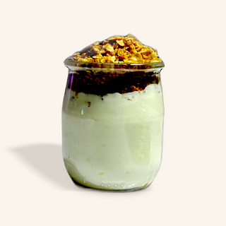 Yogourt con granola casera