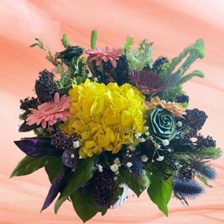 Aranjament cu hortensie