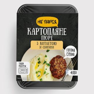 Картопляне Пюре З Котлетою Зі Свинини Зам.400г