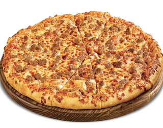 Pizza de kebab (33 cm.)