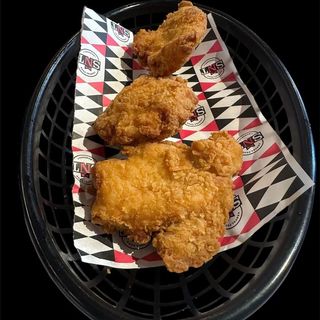 MEDALLONES POLLO FRITO