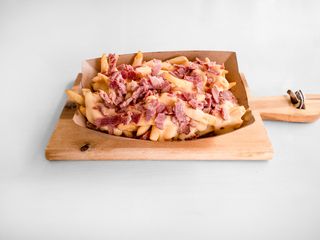 Patatine bacon e cheddar 