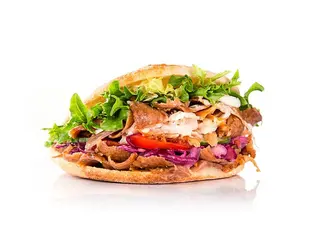 Kebab abierto mixto
