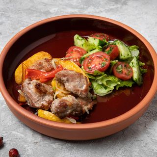 ოჯახური ხბოს ხორცით