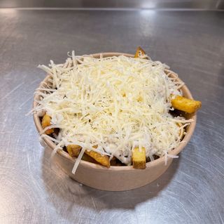 Papas Mayotrufa + Grana Padano