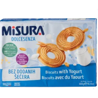 MISURA Keksi s jogurtom Dolcesenza, 400 g