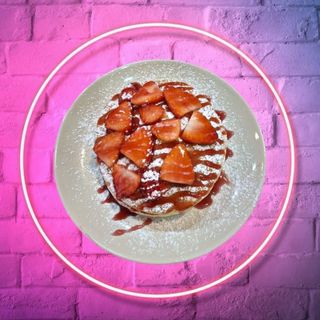 Panqueca c/ Polpa Morango