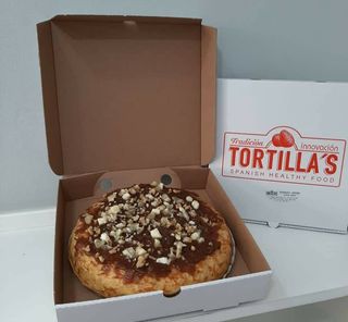 Tortilla De Patatas Con Queso De Cabra (Entera)