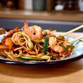 Wok Crevettes