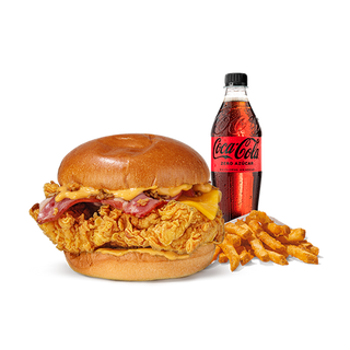 Menú Cheesy Chicken Sandwich