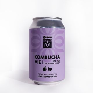 Kombucha VIE ICE TEA - Ceai Negru & Piersică