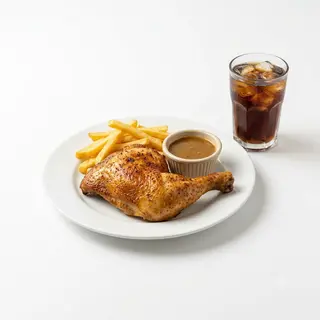 Menú 1/4 de Pollo