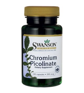 Chrom pikolinian 200mcg 100 kapsułek SWANSON