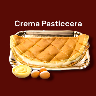 Crêpe con crema pasticcera