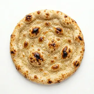 Pan Naan Con Sésamo