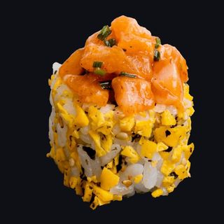 Uramaki Salmão Creme Picante | 4 unids