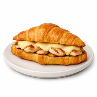 Croissant De Pollo Y Queso