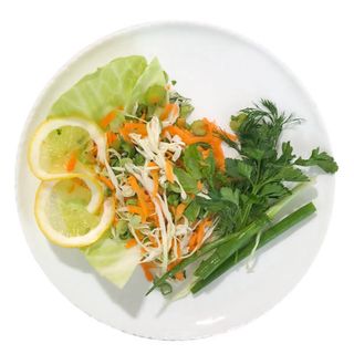 Աղցան Սպանախով,գազարով և քարաուզով