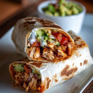 Durum Au Shawarma De Poulet