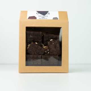 Onzas de chocolate 70%