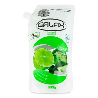Мило рідке Galax з екстрактом лайма (500г)