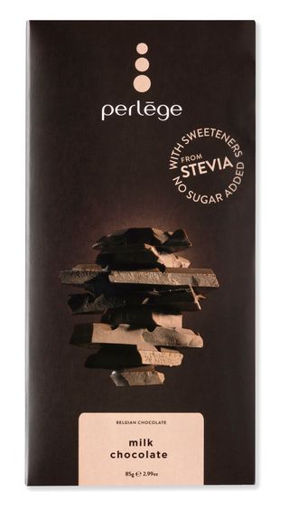 Perlége млечен шоколад без захар (85г)