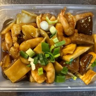 176. Gamba Con Bambú Seta