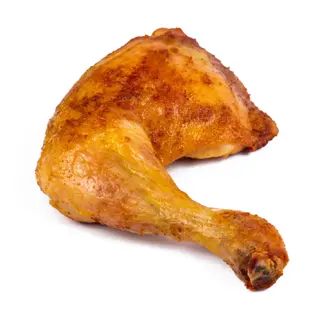 Cuarto de pollo al horno