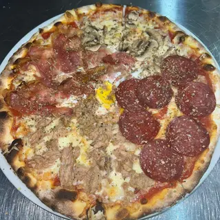 Pizza Quattro Stagione velika