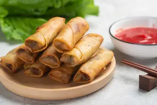 80. Rollitos vietnamitas