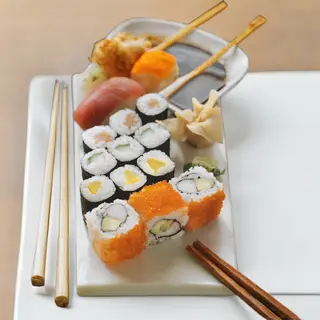 Drei Spiral Rolls