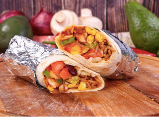 Голямо бурито с пилешко (450г)