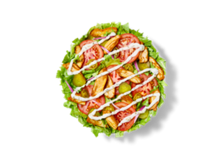 Zestaw Sałatka Kurczak w stylu Kebab