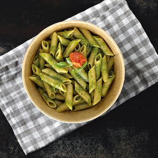 Pâtes à la sauce pesto