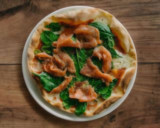 Pizza Salmone Afumicatto