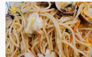 46. Spaghetti di mare alla piastra