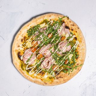 Pizza Pistacchio Mortadella
