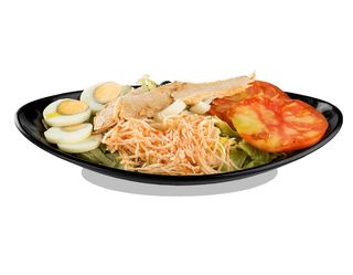 Van Nistelrooy (Lechuga,Tomate,Cebolla, Huevo, Ventresca, Txaca, Aceitunas)