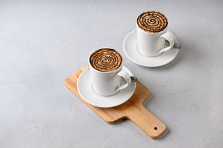 Double Hazelnut Hot Chocolate