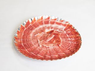 Plato Con Jamón Cebo 50 % Ibérico (120 G.)
