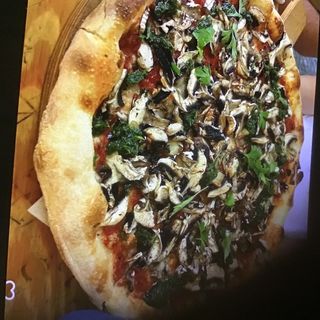 Pizza Funghi (28 Cm.) sin quezo