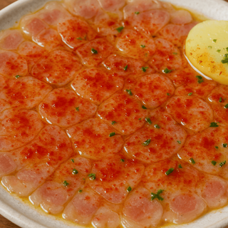 Carpaccio de pies de cerdo