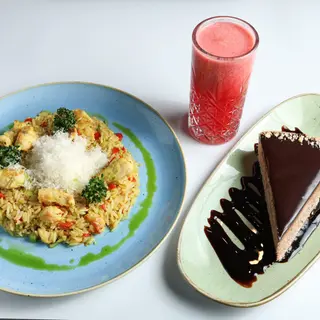 Soft curry rice & Tart kesten & KO berry