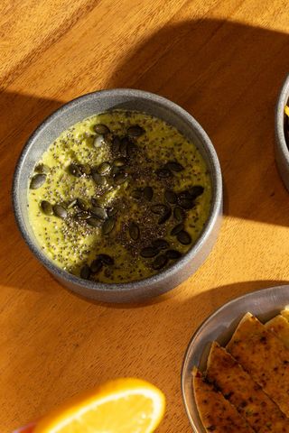 Guacamole con nachos